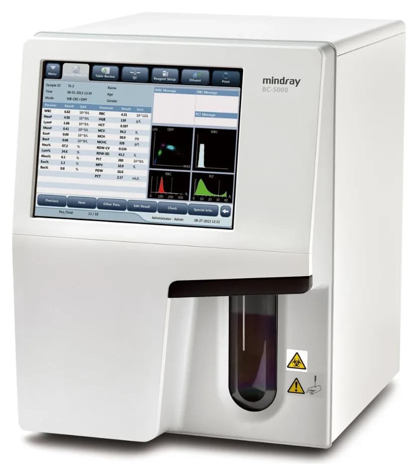 BC-5000 — Гематологические анализаторы Mindray